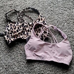 2 Victoria's Secret Small Sport Bras EUC